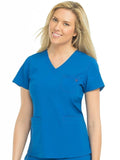 8587 V-NECK 3 POCKET TOP